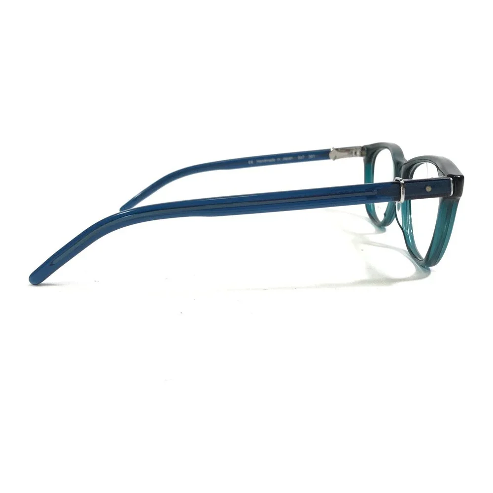 Robert Marc Eyeglasses Frames 847 281 Blue Green Square Full Rim 50-15-140